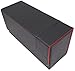 Produktbild docsmagic.de Premium Magnetic Tray Long Box Black/Red Small - Card Deck Storage - Kartenbox Aufbewahrung Transport Schwarz/Rot