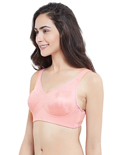 Image of SOIE Women Minimizer Poly Spandex Full Coverage Non Wired Bra
