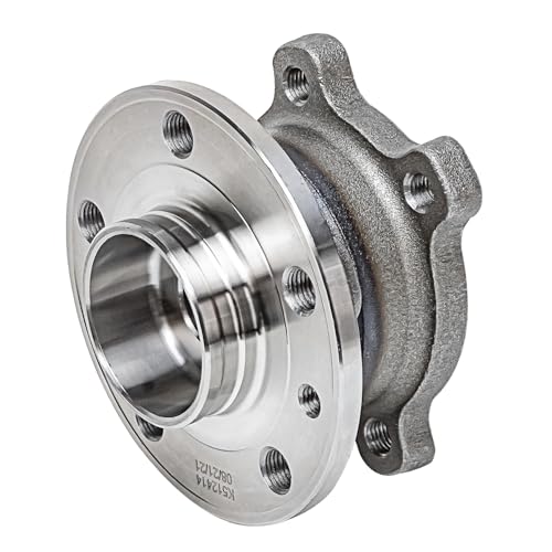 Image of Detroit Axle - AWD Rear Wheel Bearing Hubs for Volvo XC70 S80 V60 S60 Cross Country, 2 Wheel Bearing Hubs Assembly Set Replacement, Pair Hubs