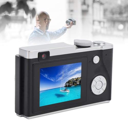 Cámara digital compacta portátil 4K con zoom 16X 32GB miniatura 3