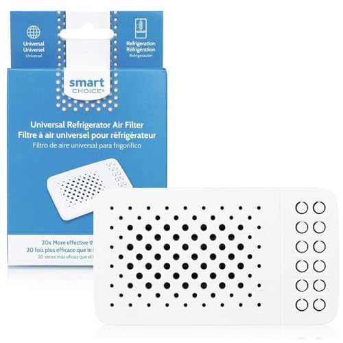 Smart Choice SCUAF Universal Refrigerator Air Filter, Genuine Replacement Part for All Refrigerators, Ensures Fresher Air and Reduces Odors