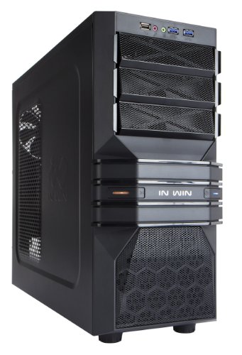 Inwin MaNa 137 - Torre Midi para videojuegos (sin fuente de alimentación)