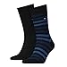 Produktbild Tommy Hilfiger Herren Socken TH MEN DUO STRIPE, 4er Pack, dark navy, 43-46