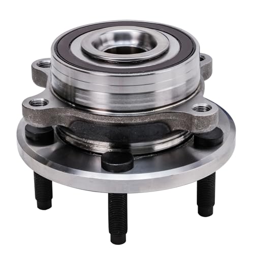 Image of Detroit Axle - Front 2pc Wheel Bearing Hubs for Ford 2013-2019 Taurus SHO
