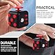 Fidget Cube, Anti Stess Würfel mit 6 Seiten Funktion,für Kinder und Erwachsene Stressaubbau bei Nervösität (Schwarz)