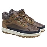 Weatherproof Vintage Men's Suede Leather Sneakerboot (9, Brown, numeric_9)