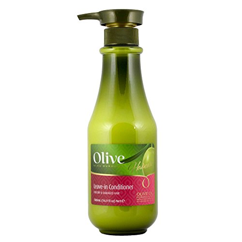 Olive Oil Protecting Leave In Conditioner for dry or damaged hair with Organic Olive, Argan and Coconut Oils, Shea Butter, Keratin and Vitamins B5 and E Olive Oil Protecting Leave In Conditioner for dry or damaged hair with Organic Olive, Argan and Coconut Oils, Shea Butter, Keratin and Vitamins B5 and E