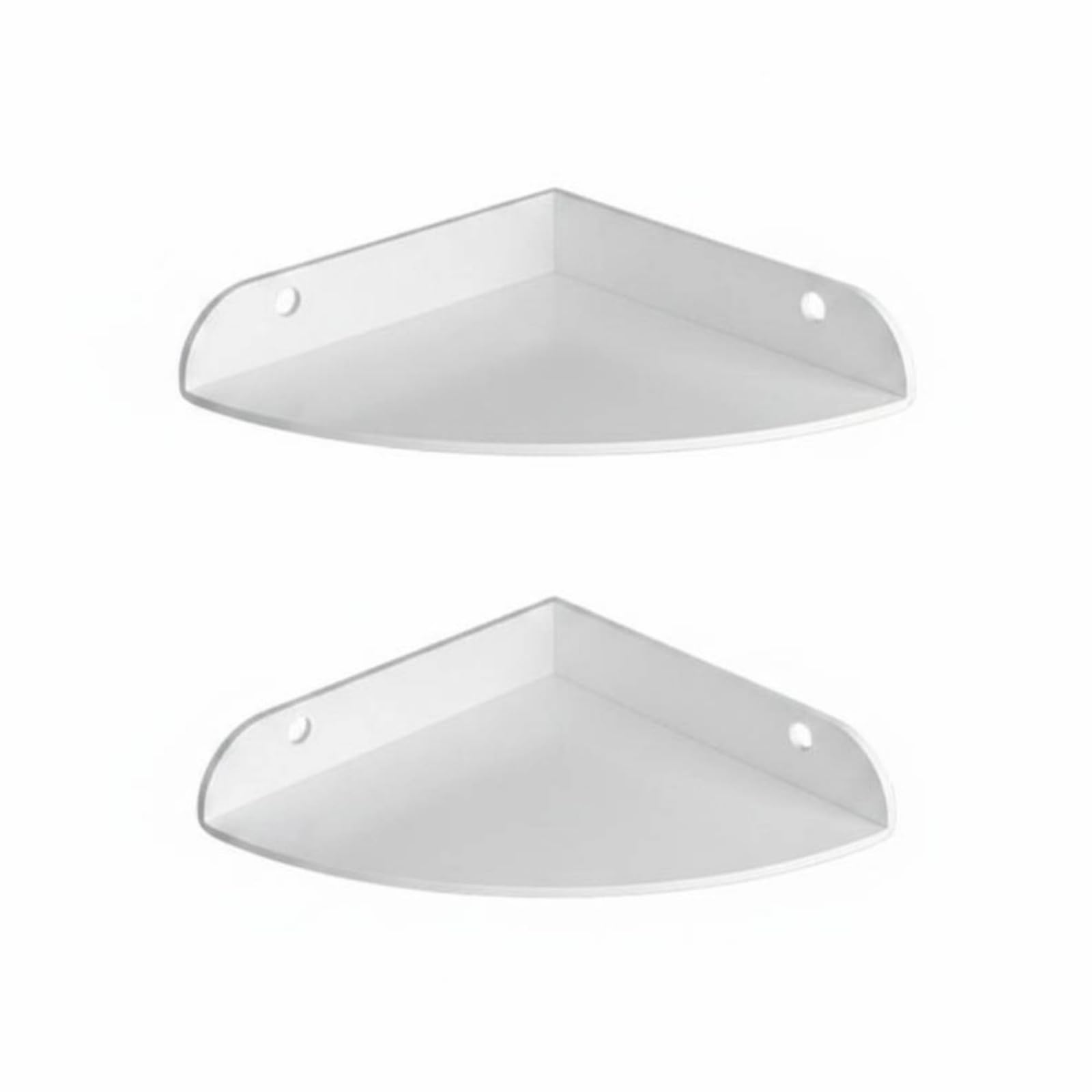 Estante acrílico para pared organizador de artículos domésticos con efecto arcoíris