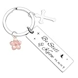 Ghloyza Llavero cristiano para mujer, inspirador versículo bíblico, regalos para cumpleaños, Navidad, regalos religiosos cristianos para mujer, mejor amiga, primera comunión, bautizo, regalo basado en