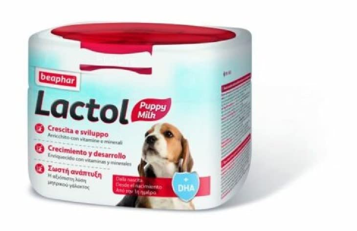 Generico Latte per Cani Cuccioli Beaphar Lactol Puppy Milk Offerta 2 BARATTOLI da 250 GR CADAUNO