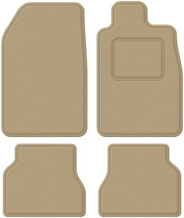 Jaguar XF/X250 2008 on Custom Fit tailored Car Mats Set Deluxe Quality Beige Carpet with Beige Trim