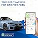 Mini Tracker for Vehicles-Car Tracker Device Hidden for Vehicles, Real-Time Tracking for Kids, Car, Pets, Works with Find My, No Monthly Fee or Subscription(Available for Android and iOS)