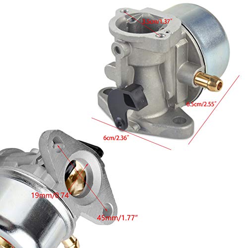  799868 Carburetor Fits Briggs & Stratton 498170 799872 694202  497586 498254  790821  Carburetor - For Briggs & Stratton Carburetor 14111 +795259 Air Filter Cleaner Primer Base By Leimo #TOP2
