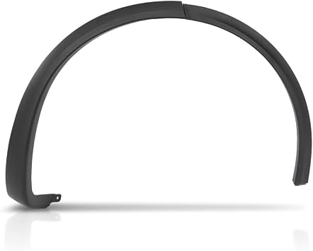 G-PLUS Flare Wheel Arch Molding Rear Right Passenger Side Compatible with Tesla Model X 2016-2023 1035291-00-E, 103529100E Black