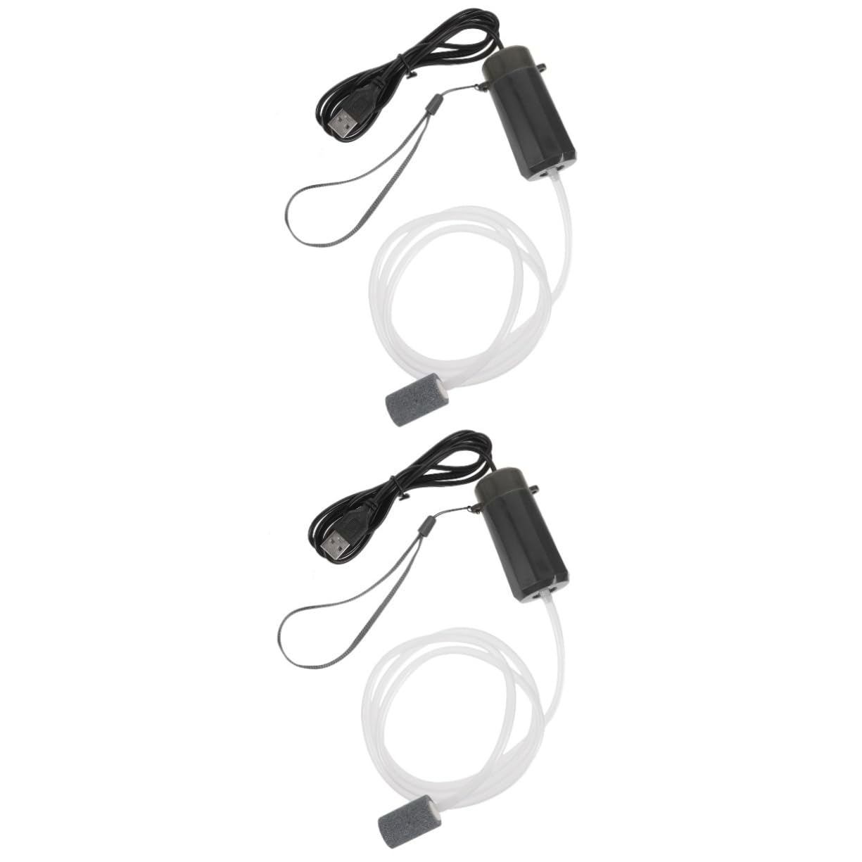 Didiseaon 2piezas De USB Portátil para Acuario Aireador Silencioso Gran Capacidad De Burbujeo para Acuarios Pequeños y Medianos Uso Hogar y Oficina
