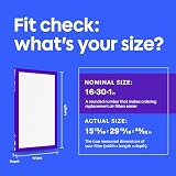 Filtrete Filtr powietrza 16 x 30 x 1, MPR 1500, MERV 12, zdrowy tryb życia, ultra-alergenny, 3-miesięczny, plisowany 3-miesięczny filtr powietrza, 2 filtry