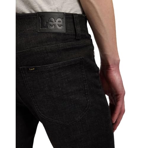 LEE - Jeans Herren - Slim Straight Fit - Extreme Motion - Denimschwarz – Ansicht 5