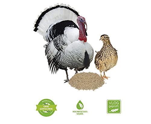 Schkade Landhandel GmbH Putenfutter - Lausitz Putenmast III - Alleinfuttermittel für Puten ab der 14. Lebenswoche, 3 mm pelletiert, 25 kg
