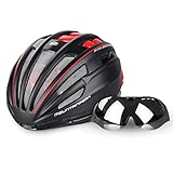 LEICHT: Dieser Fahrradhelm aus leichtem Material, das Innenpolster aus atmungsaktivem Material, um bequem zu tragen.