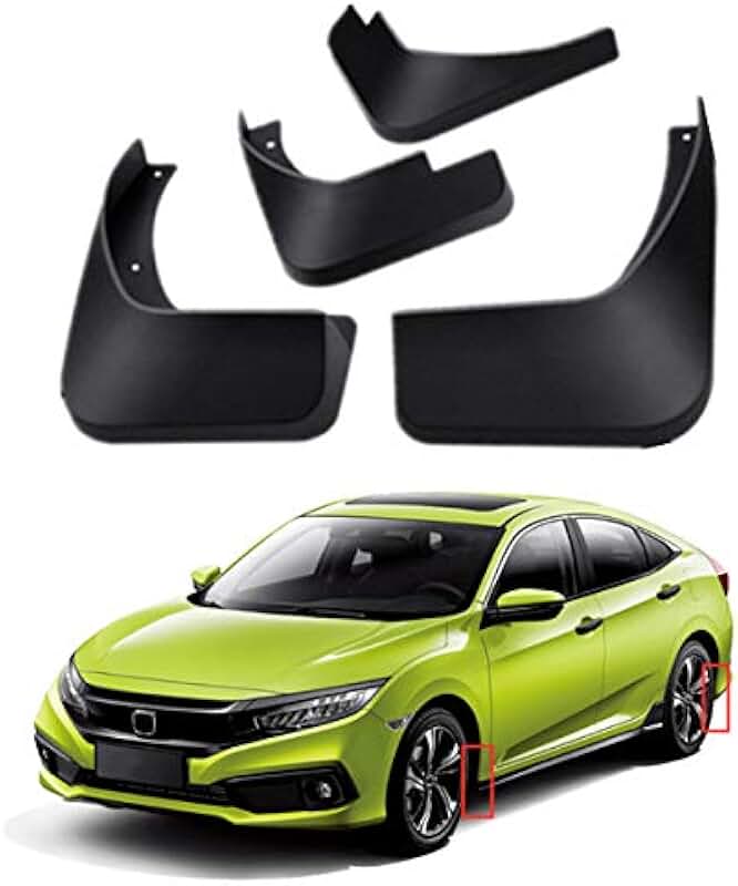 honda civic splash guards