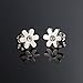 Aegean Jewelry Titanium Stainless Steel Lady's Charming Stud Earring with a Gift Box and a Free Small Gift