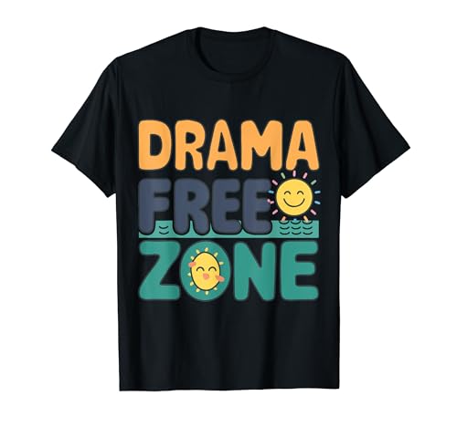 Drama Free Middle School Outfit Buntes Schulkostüm T-Shirt