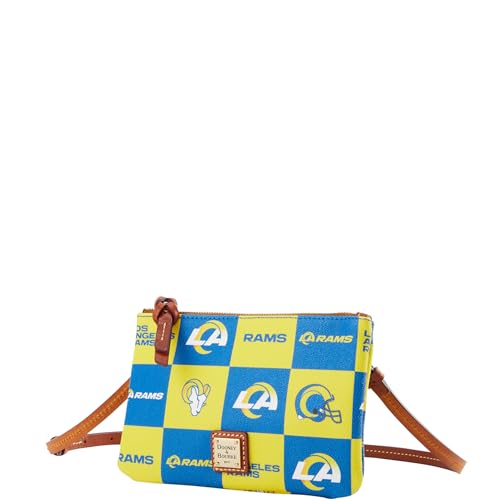 Dooney & Bourke Handbag, NFL Rams Top Zip Crossbody - Blue2