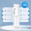 3 Pack Continuous Spray Bottles - Ultra Fine Mist Sprayer, Refillable Water Sprayer for Hairstyling, Plants, Pets, Cleaning, Skincare (6.8 OZ/200ML,White) #1