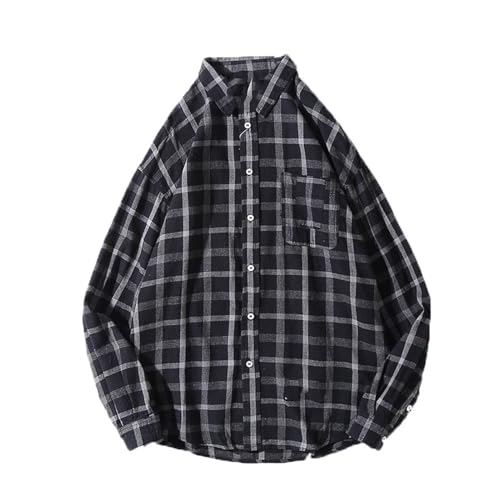 Chemise de printemps décontractée GUOYUXIAO en coton de coupe ample