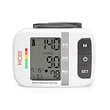 MOBI Health Automatic Wrist Blood Pressure Cuff Monitor - Detects Irregular Heartbeat – Monitors Pulse Rate – Fast Accurate Readings No. 1 Doctor Recommended Wrist Blood Pressure Monitor