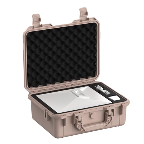 Nurevion Starlink Mini Case, Carrying Travel Hard Case, Waterproof Protective Organizer Bag for Starlink Mini Accessories