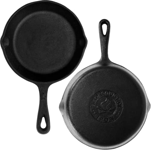 Image of 6-1 /2 Inch Round Small Pre-Seasoned Cast Iron Skillet