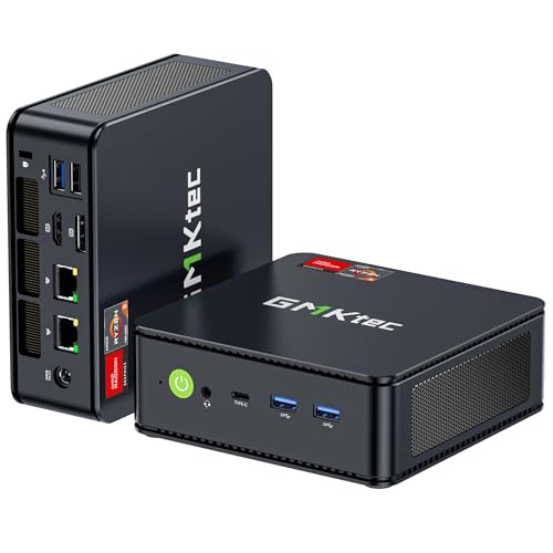 GMKtec M6 Ultra ~jPC y AMD Ryzen 5 7640HS, 128GB+8TB g\ z (6850U/6800H荂\) 8Ko \~jPC fA2.5GbE LANEWiFi 6E USB4 BT5.2,Wi