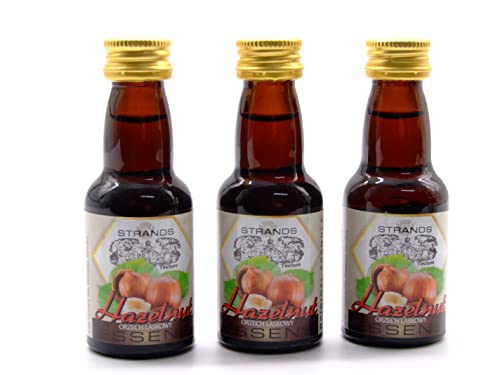3 x Esencia de Avellana 25 ml – Quality Essences, Sin Alcohol