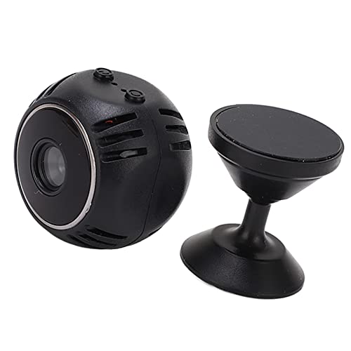 EMUKOEP Cámara de Seguridad de Vigilancia HD Negra 720p 1080p Cámara de Visión Nocturna para Deportes Al Aire Libre de Alta Definición