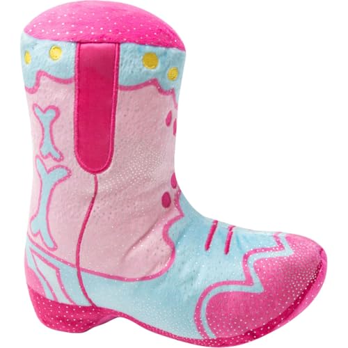 SNUGAROOZ 99589 7.5 in. Single 2 Boot Plush Dog Toy - Case of 48