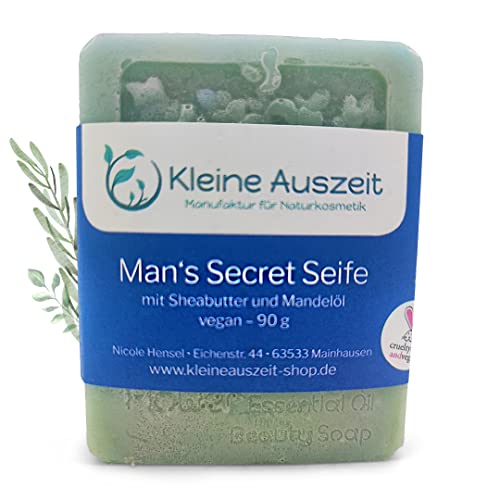 Kleine Auszeit Manufaktur, Naturseife Man's Secret, handgemachte Seife