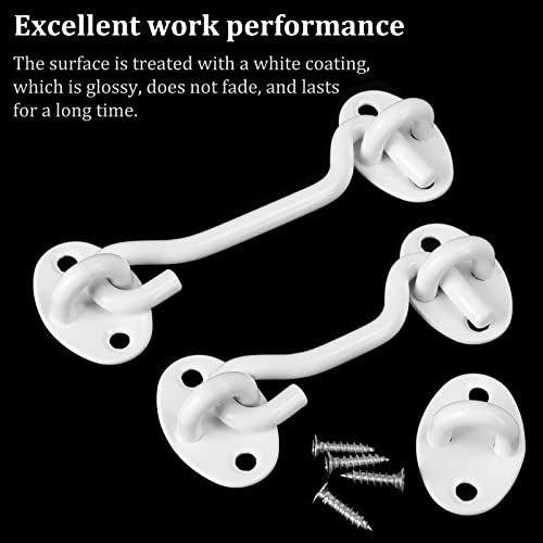 3 Pezzi Gancio per Cabina, Gancio e Occhio in