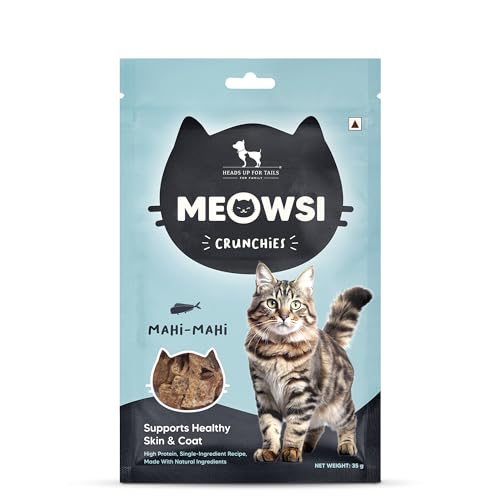 Image of Heads Up For Tails Sara's Cat Treats - Mahi Mahi Fish Bits - 35 g