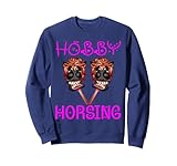 HORSE LOVER JUMPING PONY HOBBY HORSING
