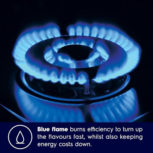 Electrolux 4 Burner Auto Ignition Glass Top 90cm Built-in Gas Hob, UltimateTaste 300, Black, EHG9430BCI - Image 4