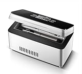 QIRDLP Diabetic Mini Cooler Box Portable Insulin Cooler Box for Insulin Pens & Skincare with Celsius Temperature LED Display Screen Keeping Cooling 2~8℃ (S)