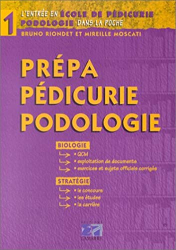 LAMARRE EDITION - Prépa pédicurie podologie