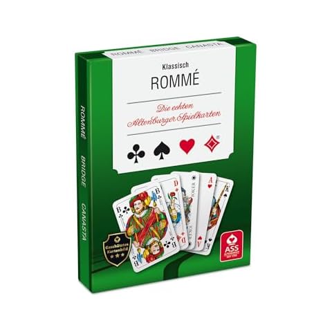 Philos Ass Altenburger 22570071 – Card Game Rummy in Barrel Deck Cover