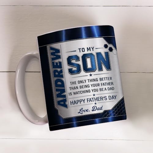 Taza personalizada para hijo de cerámica miniatura 6
