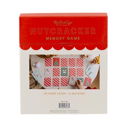My Mind's Eye Nutcracker Holiday Memory Game Favor – 20