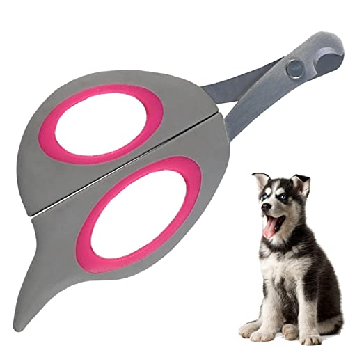 Cortador de unhas de gato – Cortador de unhas de gato de aço inoxidável com cabo antiderrapante – De