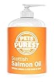 Pets Purest Scottish Salmon Oil For Dogs, Cats, Horse, Ferret & Pet - Pure Omega 3, 6 & 9 Fish Oil Food Treats Supplement for Natural Coat, Immune Support, Itchy Skin, Joint & Brain Health (500ml)