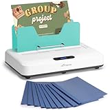 OFFNOVA Thermal Binding Machine 500 Sheets Capacity, No Preheat, Air Cooling, Book Binder Machine with 10 Binding Covers, for A4/A5/Letter Size Business Documents, Office and Homeschool Projects