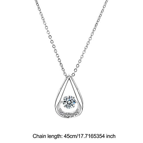 Collier de la Saint-Patrick en cristal scintillant pour femmes